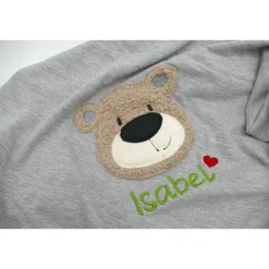 Personalisierte Babydecke mit Teddy Wunschname - Kindergartendecken - Wunschdecke - Kinderdecke _ Schmusedecke mit Namen