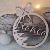Personalisierte Christbaumanhänger, personalisierte Geschenkidee