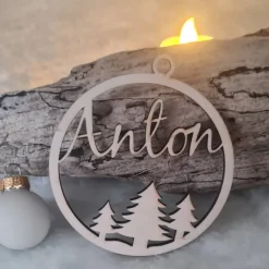 Personalisierte Christbaumanhänger, personalisierte Geschenkidee