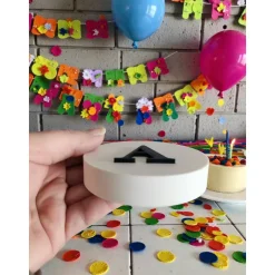 Personalisierte 3D-Druck Geburtstagsgirlande aus PLA – Individueller Namenszug & Farben