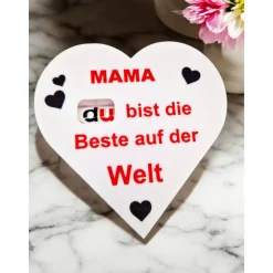 Personalisierte Duplobox aus umweltfreundlichem Bio-Filament – Geschenkbox individuell beschriftet