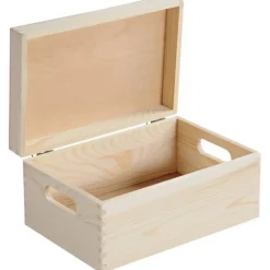 Personalisierte Erinnerungskiste für Babys -Personalisiert mit Name & Datum - Holzbox-Geschenk für Geburt