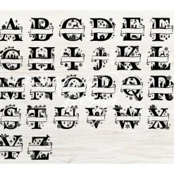 Personalisierte Filzuntersetzer Weihnachten – Mit Namen & festlichen Motiven