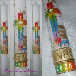 Personalisierte Gastgeschenke-Kerzen:  * TAUFE * Kommunion *Geburt * Mitgebsel 