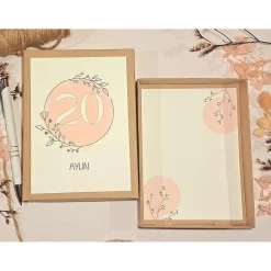 Personalisierte Geldgeschenk Geschenkbox zum 20. Geburtstag – Geschenkidee mit Namen & Glückwunschkarte