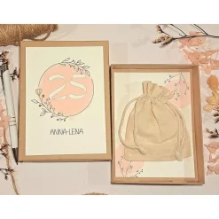 Personalisierte Geschenkbox zum 25. Geburtstag – Geldgeschenk stilvoll verpacken