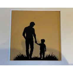 Personalisierte Geschenke handmade für Vater und Sohn – Maritimer Bilderrahmen mit Deko der Küste