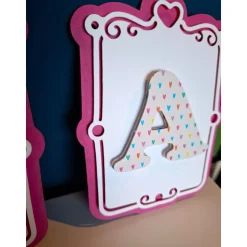 Personalisierte Girlande/Kinderzimmer Dekoration/Taufe/Geburtstag/Kommunion