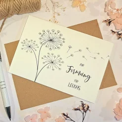 Personalisierte Glückwunschkarte zur Firmung mit Namen – Geschenkkarte & Umschlag | Fancy CraftHacks