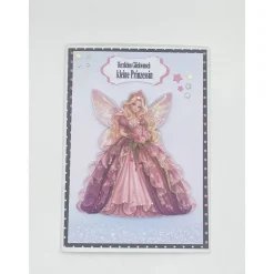 Personalisierte Glückwunschkarte Prinzessin – Handgefertigte Karte zum Kindergeburtstag für Mädchen