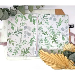 Personalisierte Kosmetiktasche, Schminktasche mit Spruch, Make up Tasche mit Namen und Fächern