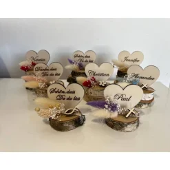 Personalisierte Namensschilder Platzkarten Tischkarten Mitbringsel Gastgeschenk Hochzeit Geburtstag Taufe Konfermation K