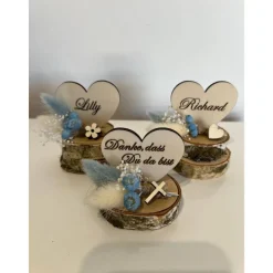 Personalisierte Namensschilder Platzkarten Tischkarten Mitbringsel Gastgeschenk Hochzeit Geburtstag Taufe Konfermation K