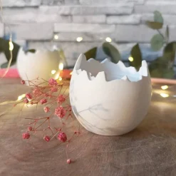 Personalisierte Osterkerzen mit Namen – Handgefertigte Kerzen für ein festliches Osterfest