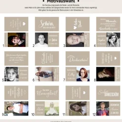 Personalisierte Schokolade als Gastgeschenk zur Konfirmation & Firmung mit Foto