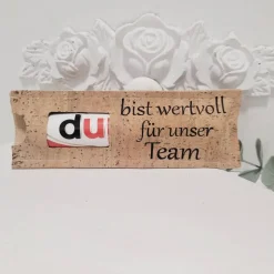 Personalisierte Schokoriegel Verpackung aus Korkstoff – Geschenkidee für Schokoladenliebhaber | byLicini