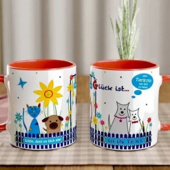 Personalisierte Tasse für Tierarzt/Tierärztin mit Spruch – Geschenk für Tierfreunde, Hunde & Katzen