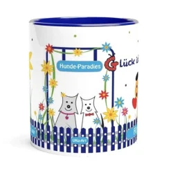 Personalisierte Tasse für Hundesitter – Dankeschön Geschenk Gassigänger mit Spruch und Hundemotiv