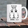 Personalisierte Tasse „Nur der beste Bruder wird zum Onkel befördert“ – Geschenk zur Schwangerschaftsverkündung