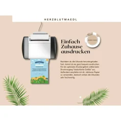 Personalisierte Urkunde zum Ausdrucken - Geburtstag im Zoo für Kinder mit Tiermotiven | DIN A4 Schulausflug in den Zoo B