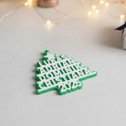 Personalisierte Weihnachtsbaum Dekoration mit Namen (inklusive Haustiere) | Weihnachten Ornament | Weihnachtsanhänger |