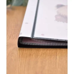 Personalisierte Zeugnismappe mit Name, rosa mit Bärchen, Geschenk Einschulung, Schulkind, Zeugnisordner, Schulstart, Map