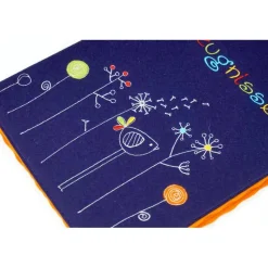 personalisierte Zeugnismappe aus Filz – Geschenk zur Einschulung für Mädchen