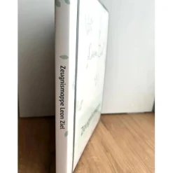 Personalisierte Zeugnismappe mit Name, Pflanzendesign, Geschenk Einschulung, Schulkind, Zeugnisordner, Schulstart, Mappe