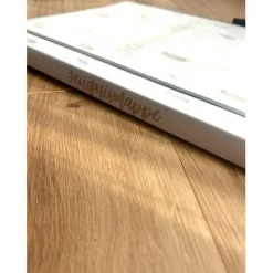 Personalisierte Zeugnismappe mit Name, Federdesign, Geschenk Einschulung, Schulkind, Zeugnisordner, Schulstart, Mappe