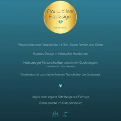 personalisierte Zeugnismappe Fußball Name  Filz Sichtbuch Geschenk zur Einschulung