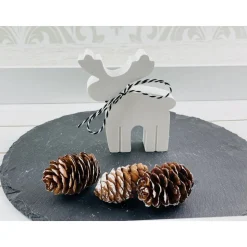 „Personalisierter Deko-Elch aus Keraflott – Ihr einzigartiges Weihnachtsgeschenk“
