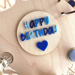 Personalisierter Geburtstagsteller 