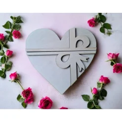 Personalisierter Geschenkkarten-/Gutscheinkartenhalter Holz | mit Gravur | Herzform, Querformat oder Hochkant | Geschenk