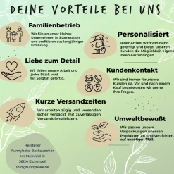 Personalisierter Holzanhänger Rentier mit Namen | Weihnachtsanhänger aus Holz | Christbaumschmuck & Geschenkanhänger