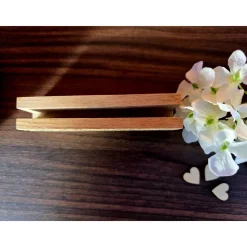 Personalisierter Kartenhalter mit Wunschgravur zb für Menükarte / Tischkarte