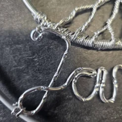 Personalisierter Lebensbaum, handmade, mit echten Edelsteinperlen. Geschenk zur Kommunion, Taufe, Geburt oder Geburtstag