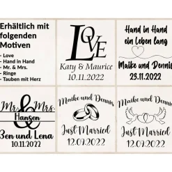 Personalisierter Leuchtrahmen MIT TIMER Geschenk zur Hochzeit, Jahrestag, Beziehung, Partnerschaft