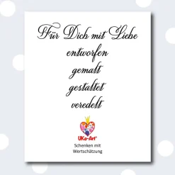 personalisierter Schlüsselanhänger für Patenonkel, Segeltau 34 Farben