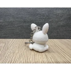 Personalisierter Schlüsselanhänger mit Namen – Hasen Anhänger – Namen Schlüsselanhänger, Geschenkidee, Ostern