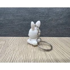 Personalisierter Schlüsselanhänger mit Namen – Hasen Anhänger – Namen Schlüsselanhänger, Geschenkidee, Ostern