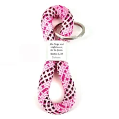 Personalisierter Schlüsselanhänger mit Name, Kreuz & Psalm – Geschenk zur Konfirmation & Firmung