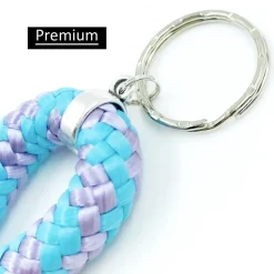 personalisierter SchlüsselanhängePatentante, Länge 11 cm, Segelseil/Segeltau 34 Farben