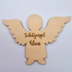 Personalisierter Schutzengel | Schutzengel Taufe | Geschenk Geburt | Schutzengel aus Holz | verschiedene Größen | Schutz