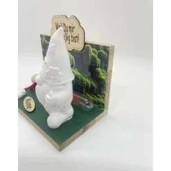 Personalisierter Wichtel mit Holzschild & Wunscherfüller – Handgemachtes Geschenk für Weihnachten & Geburtstag