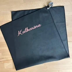 Personalisiertes Fitnesshandtuch bedruckt, Geschenkidee, Sport, Yoga, Schwimmen, Gym, Geburtstagsgeschenk, Mikrofaser