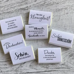 Personalisiertes Gastgeschenk zur Konfirmation & Firmung | Vollmilch Schokotäfelchen mit individueller Banderole