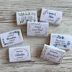 Personalisiertes Gastgeschenk zur Einschulung | Schokolade mit Namen & Datum zum Schulanfang