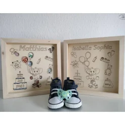Personalisiertes Geburtsgeschenk / Babygeschenk