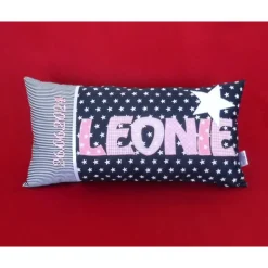 Personalisiertes Geburtskissen mit Namen & Geburtsdaten – Geschenk zur Geburt & Taufe