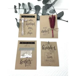 Personalisiertes Geburtstagsgeschenk für Frauen, Schwester, Mama und Freundin, Geschenk zum Geburtstag mit Trockenblumen